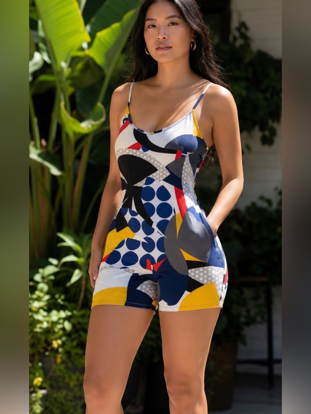 Colorful Abstract One Piece